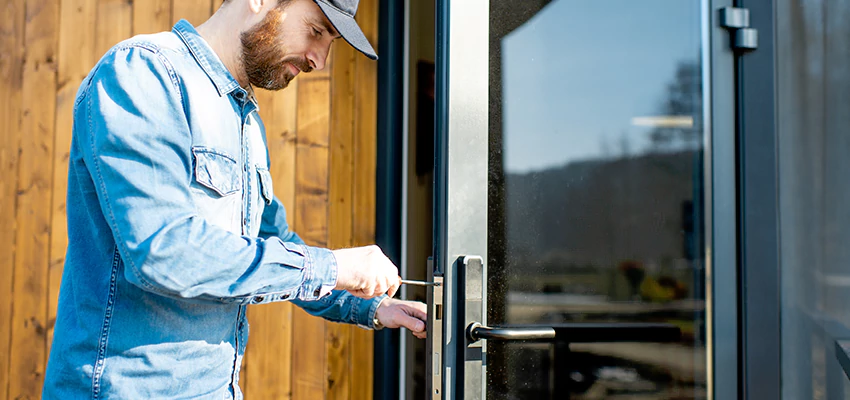 Frameless Glass Storefront Door Locks Replacement in Lomita, CA